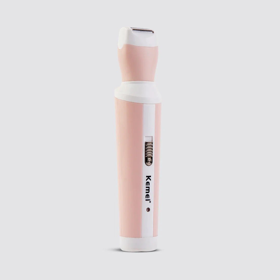 Kemei 4-in-1 Rechargeable Ladies Epilator & Hair Remover – Model 3024