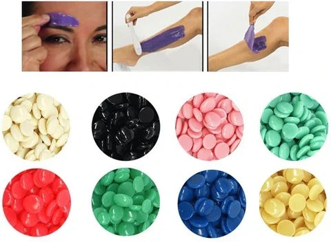 Hot Wax Beans for Hair Removal – Konsung Beauty Stripless Hard Wax Pellets 100g