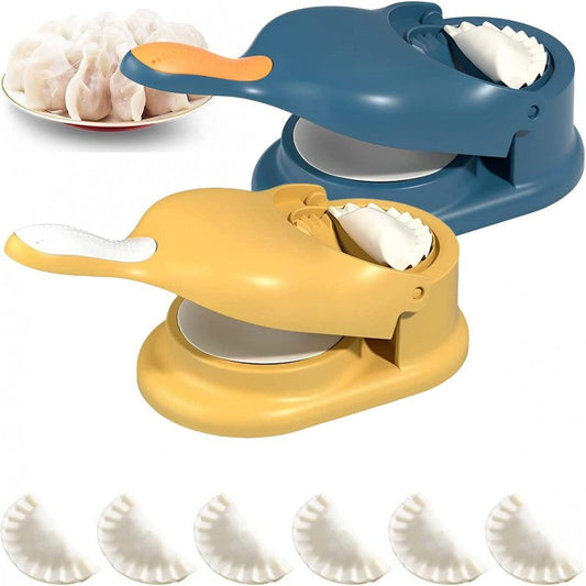 2-in-1 Dumpling & Samosa Maker – Dough Cutter & Mold Press for Perfect Dumplings