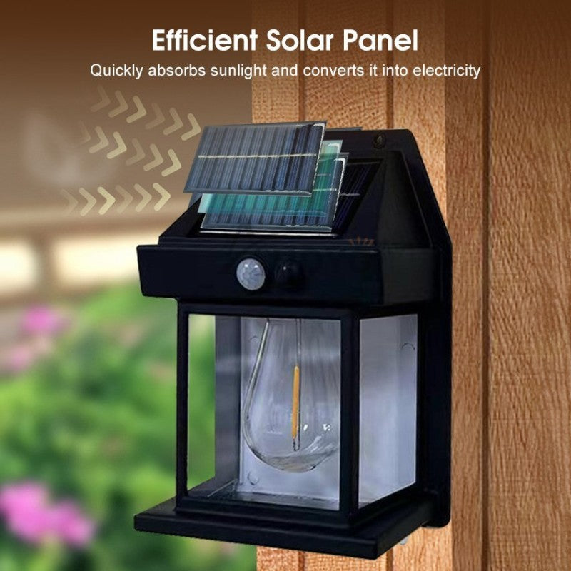 Solar LED Wall Light – Outdoor Waterproof Up & Down Luminous Lamp