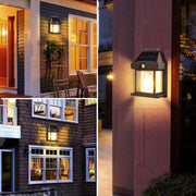 Solar LED Wall Light – Outdoor Waterproof Up & Down Luminous Lamp