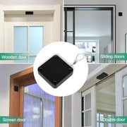 Automatic Door Closer – Punch-Free Stainless Steel Self-Closing Door Closer for All Doors