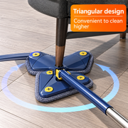 Triangle Mop with Twist Squeeze