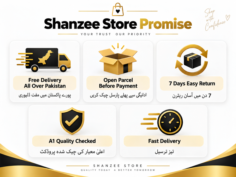 Shanzee Store quality promise