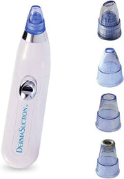 DermaSuction Blackhead Remover – 4 Suction Heads Pore Vacuum Extractor