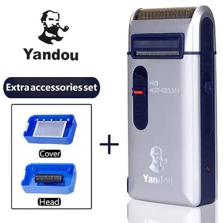 Yandou Executive Rechargeable Electric Shaver – Titanium Alloy Foil