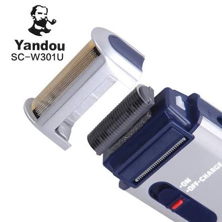 Yandou Executive Rechargeable Electric Shaver – Titanium Alloy Foil